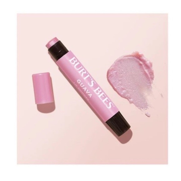 Burt's Bees 100% Natural Moisturizing Lip Shimmer - Guava -- 0.09 oz NEW - Picture 4 of 5